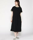 【SALE/20%OFF】KRIFF MAYER (W)ストレッチナイロンリブワンピ クリフメイヤー ワンピース・ドレス ワンピース ブラック ブルー ブラウン...