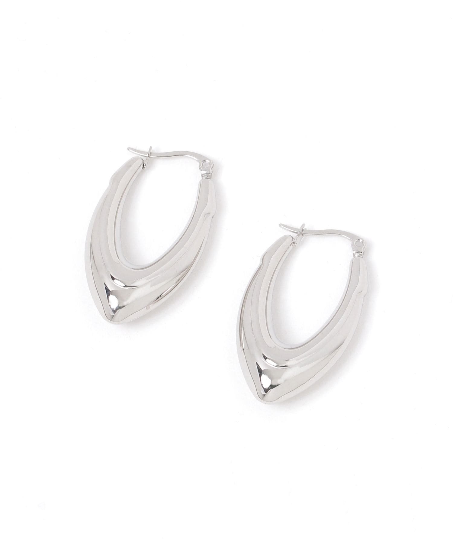 GLOBAL WORK ステンレスフープピアス/491951 グローバルワーク アクセサリー・腕時計 ピアス ゴールド シルバー