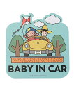 BACKYARD FAMILY キャラクター マグネットカーサイン ローラ スポーツ・アウトドア用品 その他のスポーツ・アウトドア用品