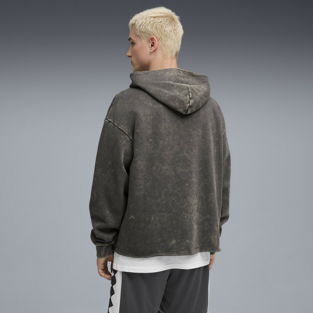 【SALE／30%OFF】PUMA メンズ バスケットボール ポインツ イン ザ ペイント フーディ プーマ トップス スウェット・トレーナー グレー【送料無料】