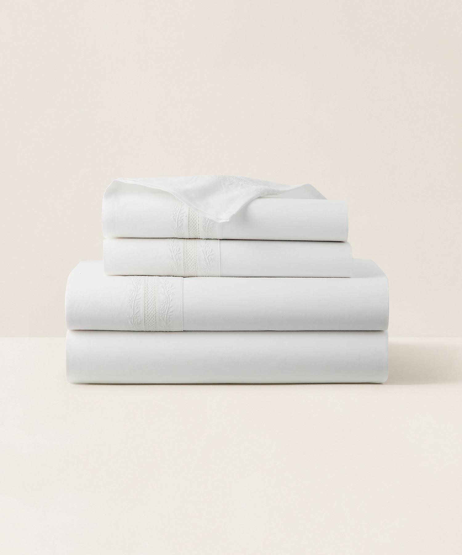 RALPH LAUREN HOME MIRIAH フラットシーツ/ダブルサイズ ラルフローレン インテリア・生活雑貨 その他..