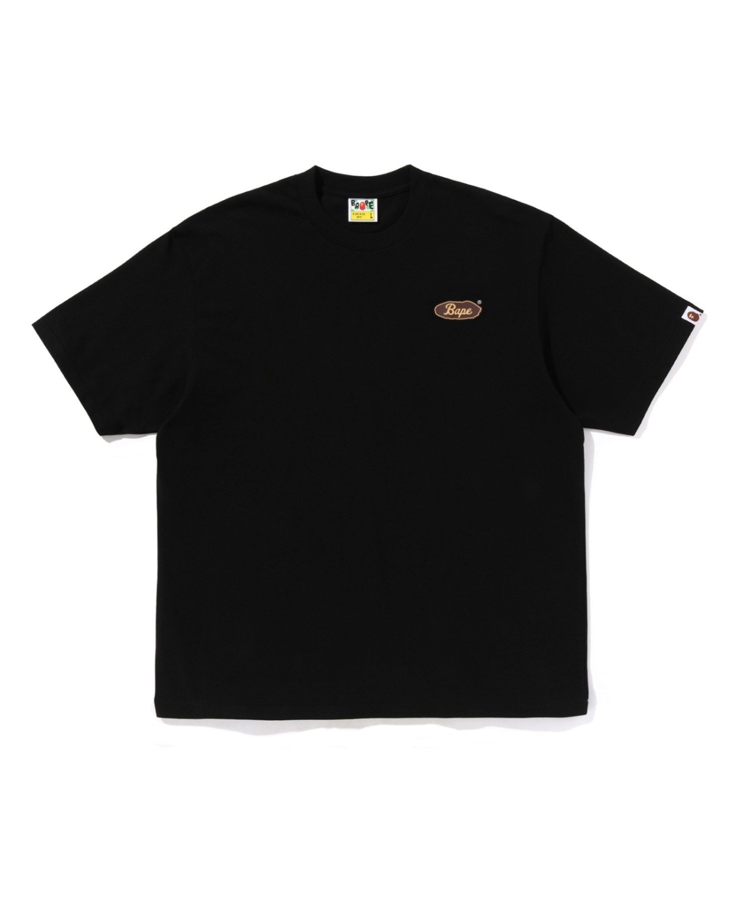 A BATHING APE SKATEBOARD BAPE LOGO RELAXED FIT TEE ア ベイシング エイプ トップス カットソー・Tシャツ ブラック ホワイト【送料無料】