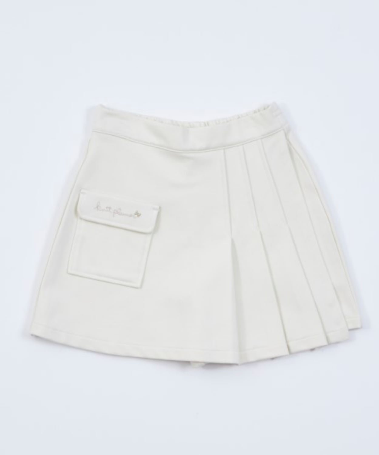 KP KP(ケーピー)ニットツイル プリーツラップパンツ(100~140) ナルミヤオンライン パンツ その他のパンツ ホワイト【送料無料】 — vista 3