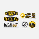 KEEN UNISEX KEEN STICKER PACK ユニセックス キーン ステッカー パック キーン 文房具 ステッカー・シール・テープ