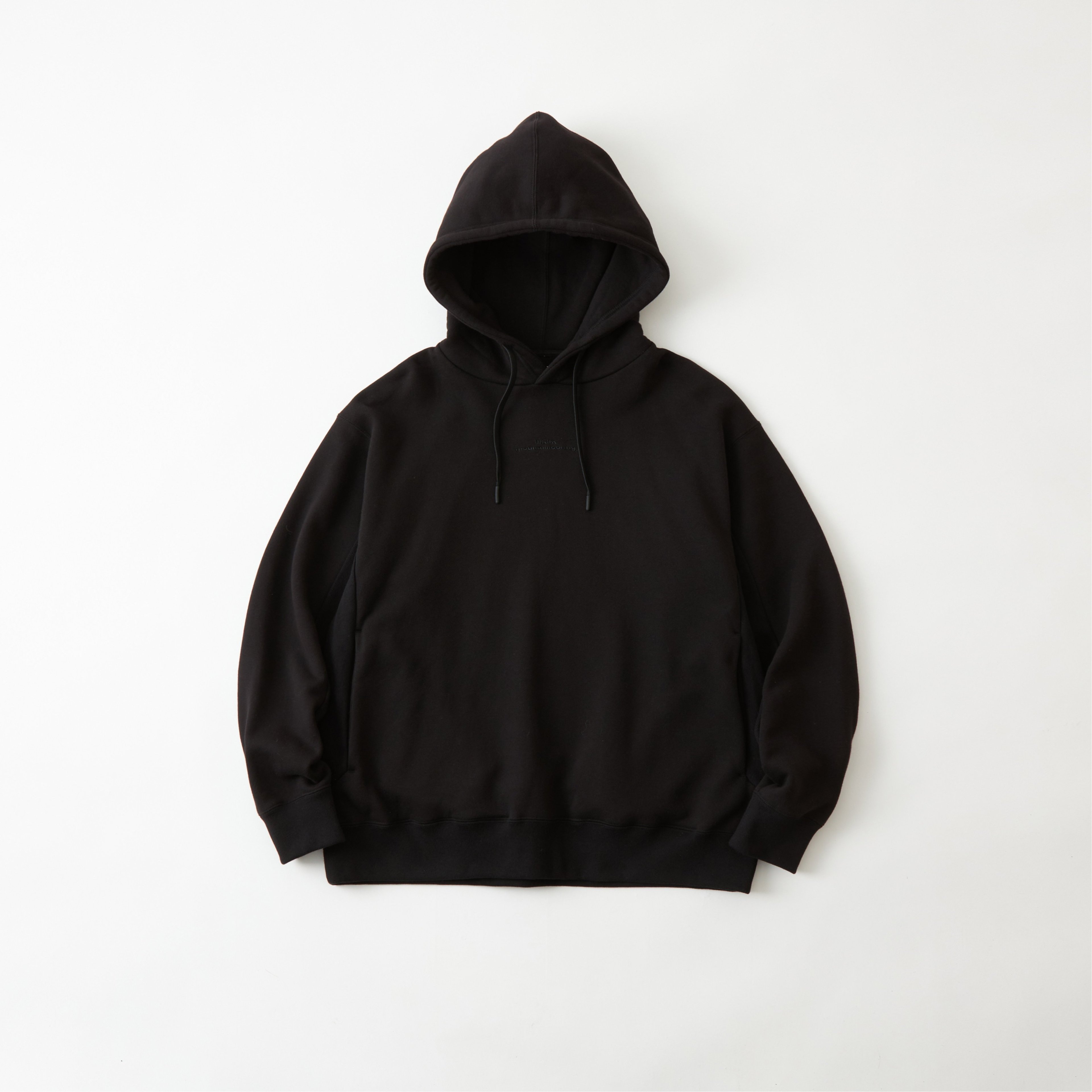 White Mountaineering (M)LOGO EMBROIDARY PARKA ホワイトマウンテニアリング トップス パーカー・フーディー ブラック ブルー