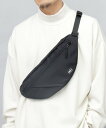 MEI MEI メイ バッグ ウエストバッグ ウエストポーチ シンプル コンパクト 軽量 エー.エム.エス. バッグ ボディバッグ・ウエストポーチ ブラック【送料無料】(4)