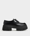 CHARLES & KEITH ジップアップ プラットフォームローファー チャールズアンドキース シューズ・靴 ローファー【送料無料】