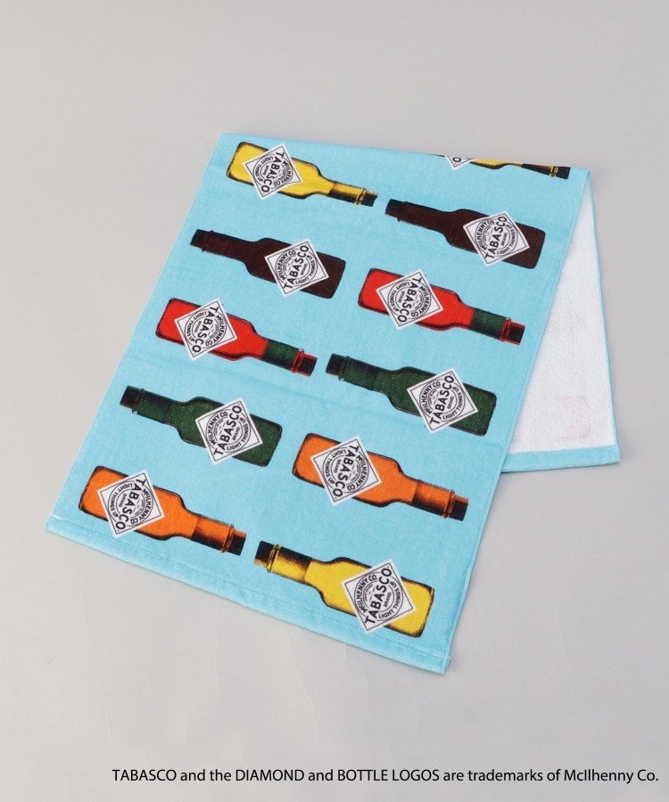 212 KITCHEN STORE キッチンタオル BL <TABASCO(R) タバスコ> トゥーワントゥーキッチンストア ファッション雑貨 ハンカチ・ハンドタオル