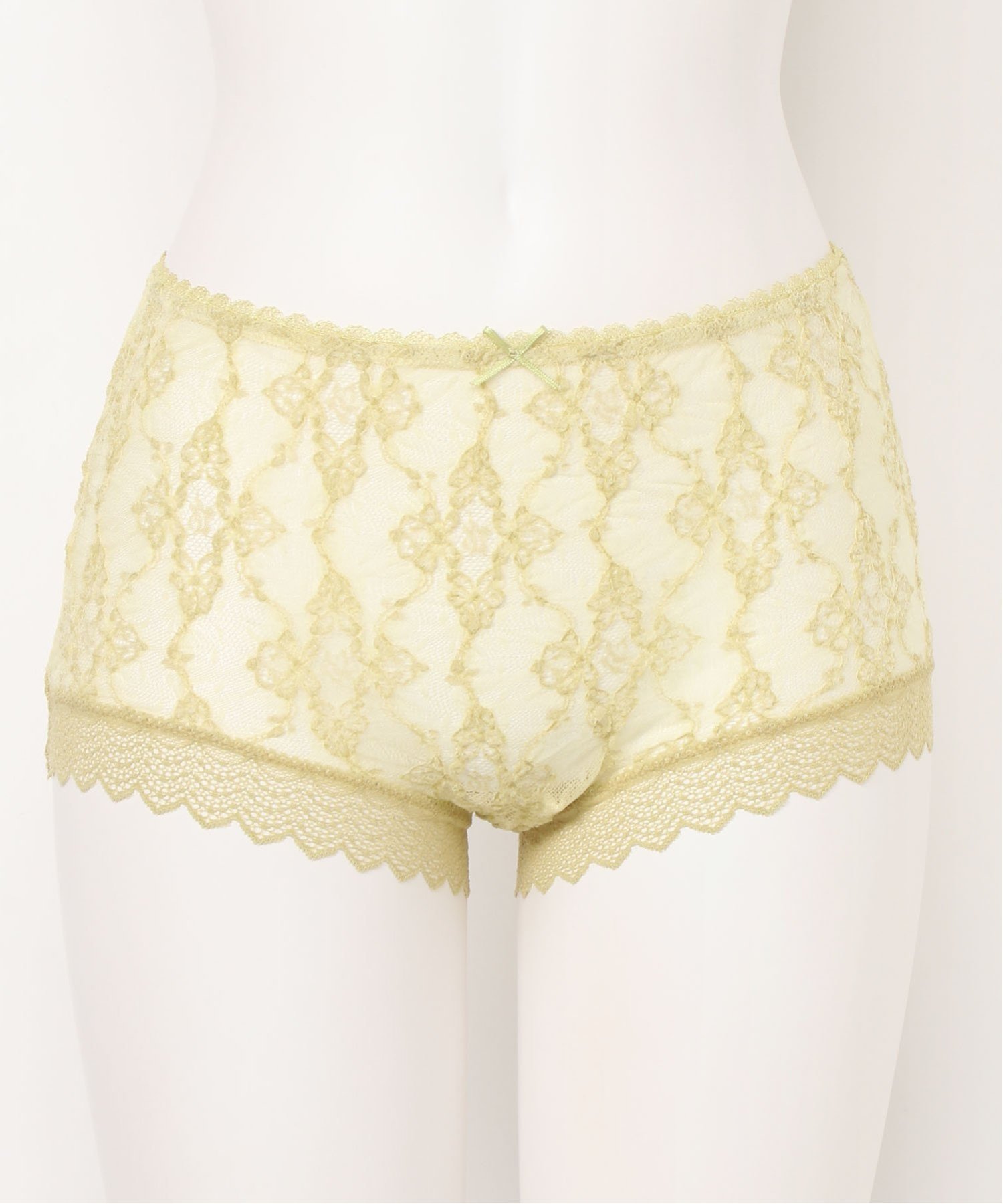 KID BLUE (W)25シャーリングレース ショートカルソン キッドブルー インナー・ルームウェア ショーツ グリーン ピンク ブルー【送料無料】