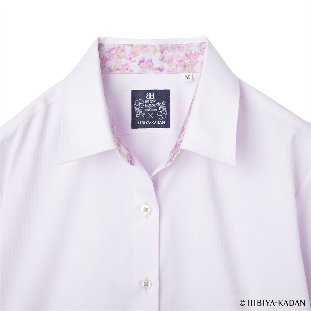 【TOKYO SHIRTS×HIBIYA KADAN】 透け防止 レギュラー 長袖 形態安定 レディースシャツ BL01K313AB14R1S-80 トーキョーシャツ スーツ・フォーマル Yシャツ・カッターシャツ ピンク