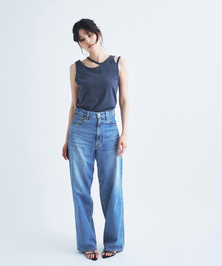 CODE A 【Re】NEEDBY heritage｜KOH コードエー パンツ ジーンズ・デニムパンツ ブルー
