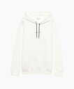 agnes b. HOMME S179 SWEAT PORTO ロゴフーディ アニエスベー トップス パーカー・フーディー ホワイト