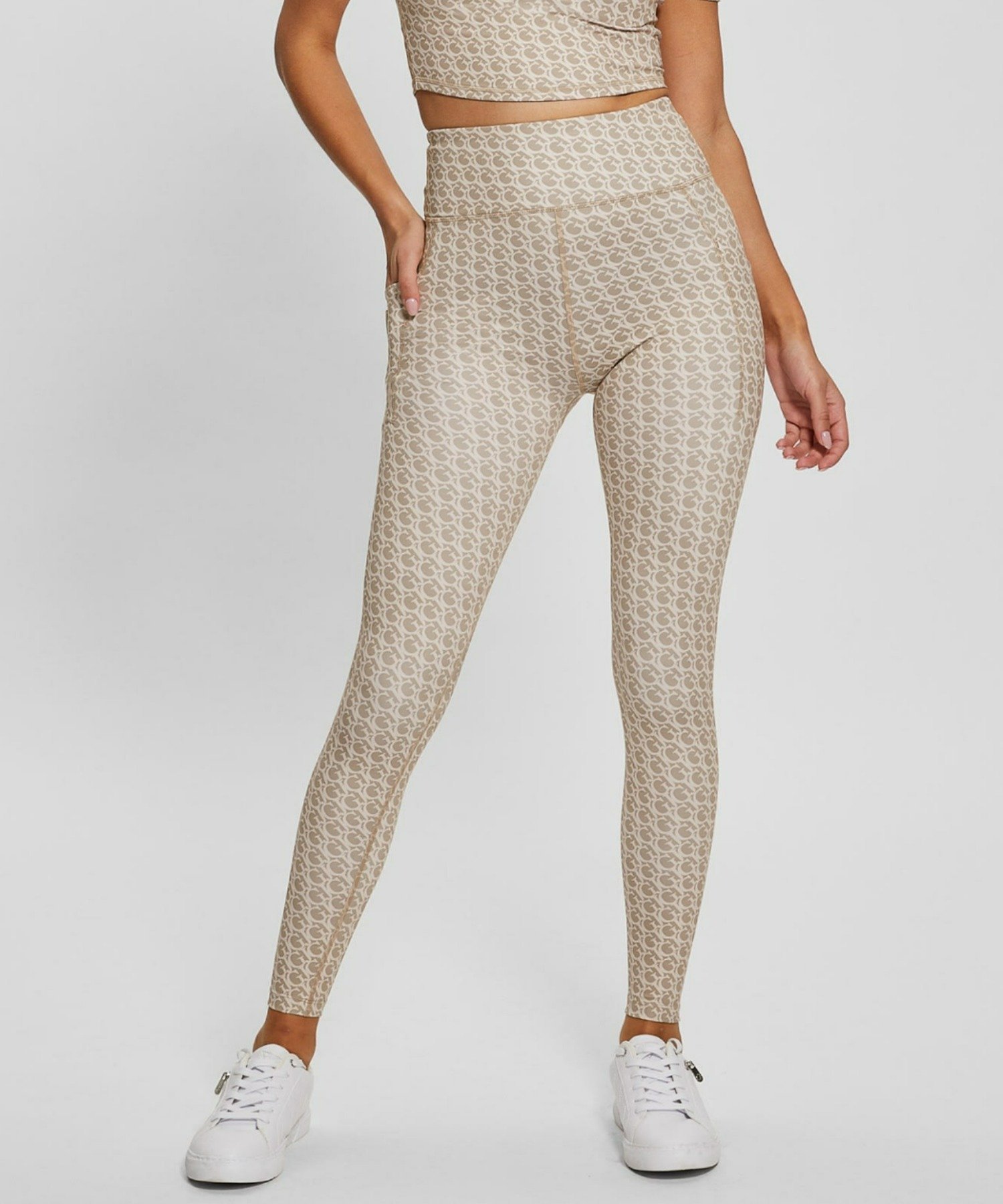 GUESS GUESS MX (W)Logomania Leggings QX CEbOEFA MXEXpbc uE u[ sNyz