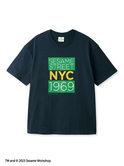 楽天Rakuten FashionSESAME STREET MARKET 【UNISEX】ニューヨークシティTシャツ セサミストリートマーケット トップス その他のトップス ネイビー【送料無料】