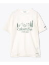 Columbia ヤハラフォレストグラフィックショートスリーブティー コロンビア トップス カットソー・Tシャツ ホワイト ブラック グリーン ブルー