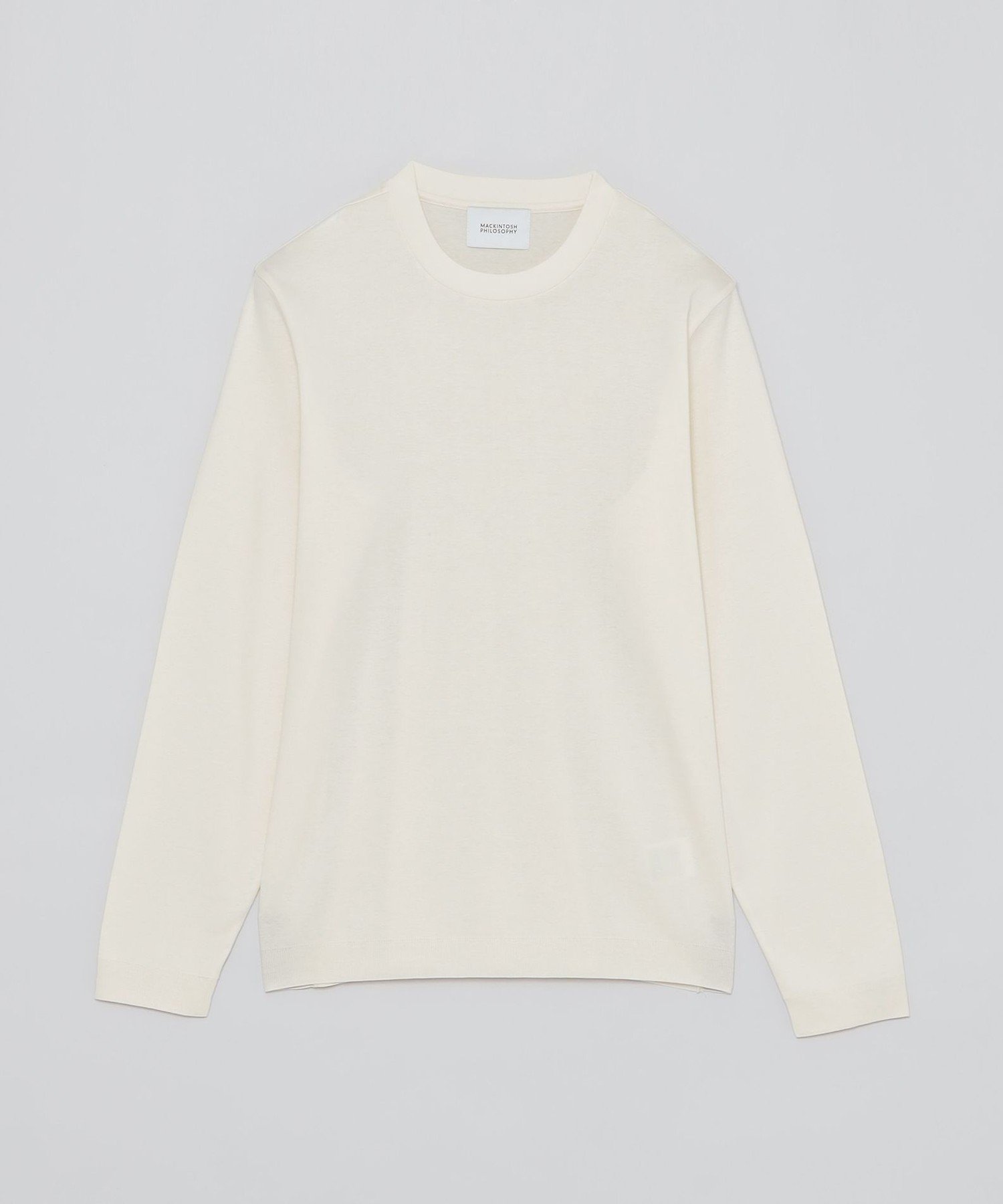 【SALE／57%OFF】MACKINTOSH PHILOSOPHY 18Gコットン天竺 クルーネックロンT マッキントッシュ フィロソフィー トップス ニット オレンジ グリーン ブラック ホワイト【送料無料】