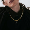 quip queint quip queint/oval sway necklace フォブ アクセサリー・腕時計 ネックレス ゴールド【送料無料】