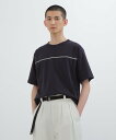 MHL. LIGHT SOFT COTTON JERSEY TOP マーガレット・ハウエル トップス その他のトップス ネイビー【送料無料】