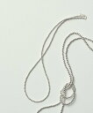 BABYLONE ナバホパール風ネックレス60cm バビロン アクセサリー・腕時計 ネックレス シルバー【送料無料】