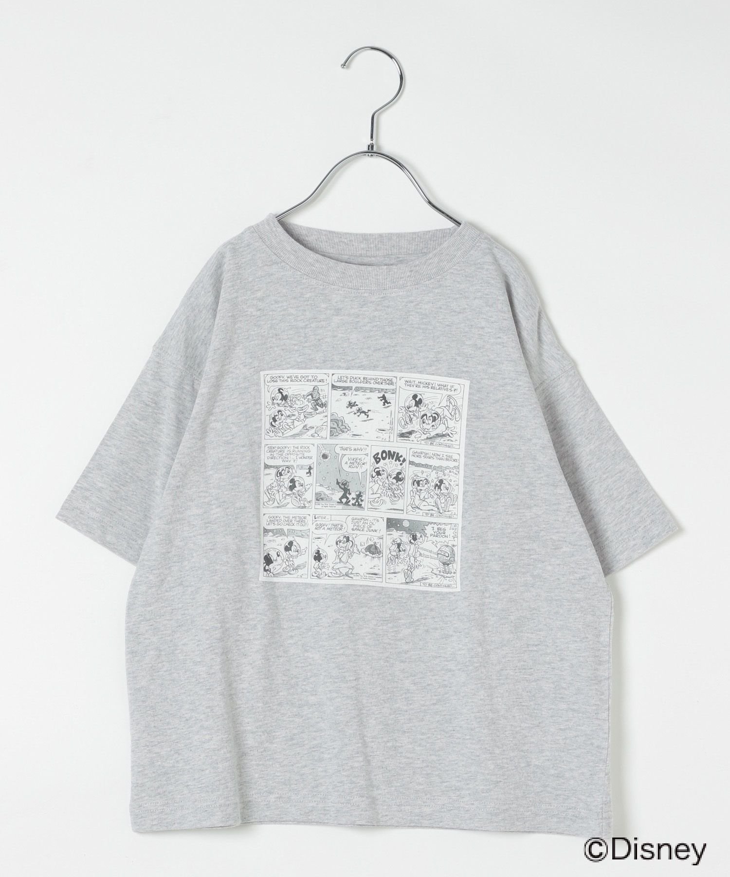 【SALE／30%OFF】LEPSIM 【KIDS】【Disney】プリントT-SS レプシィム トップス カットソー・Tシャツ グレー ホワイトのサムネイル
