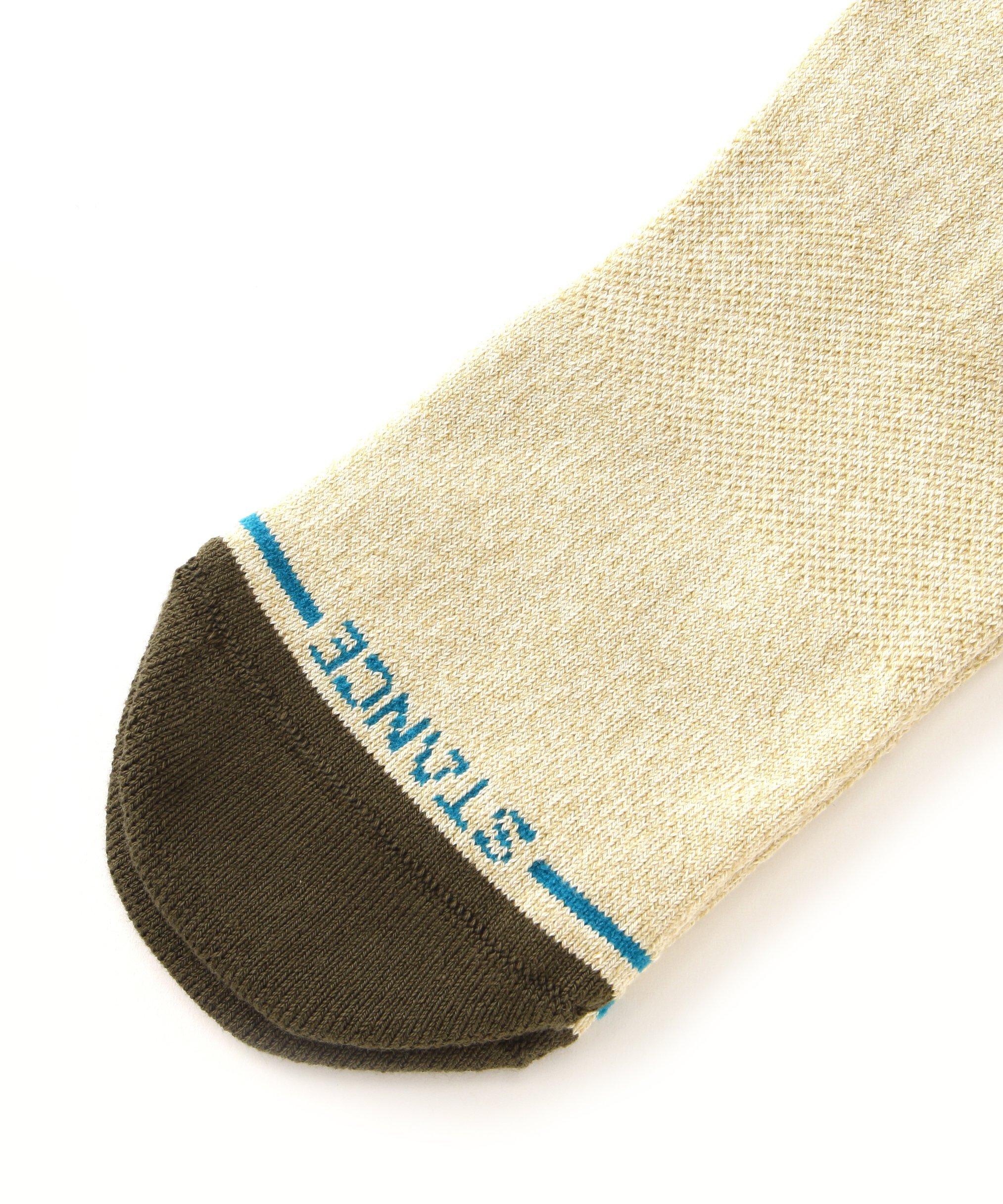 ROYAL FLASH STANCE/スタンス/MARLED STRIPE QUARTER ロイヤルフラッシュ 靴下・レッグウェア 靴下 ホワイト