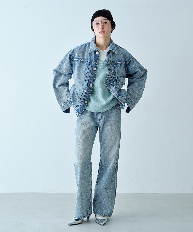 CODE A NEEDBY vintage｜HANABI コードエー パンツ ジーンズ・デニムパンツ ブルー