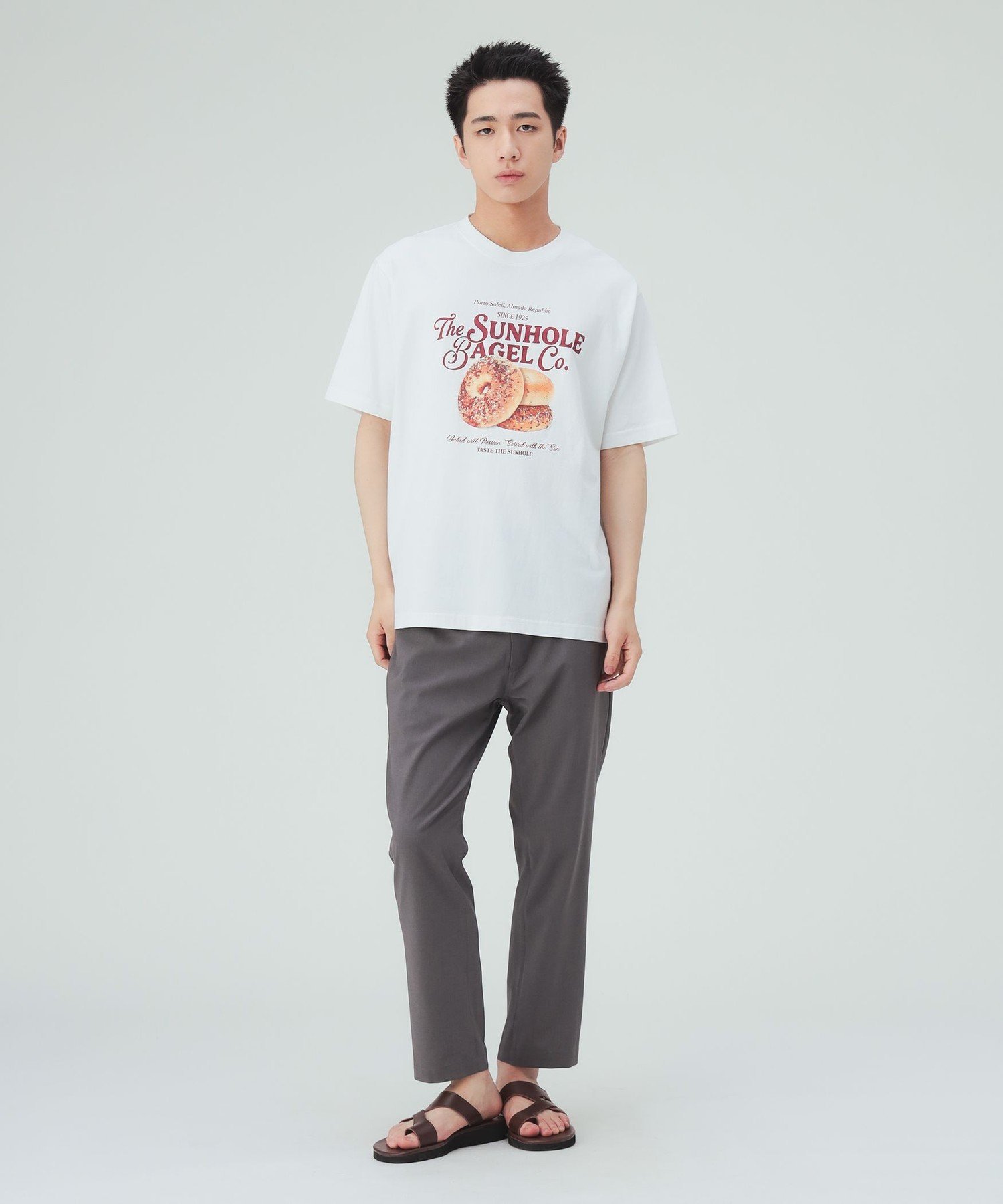 MEN 【8/6値下げ】ベーグルTシャツ ビームス ハート トップス カットソー・Tシャツ ホワイト