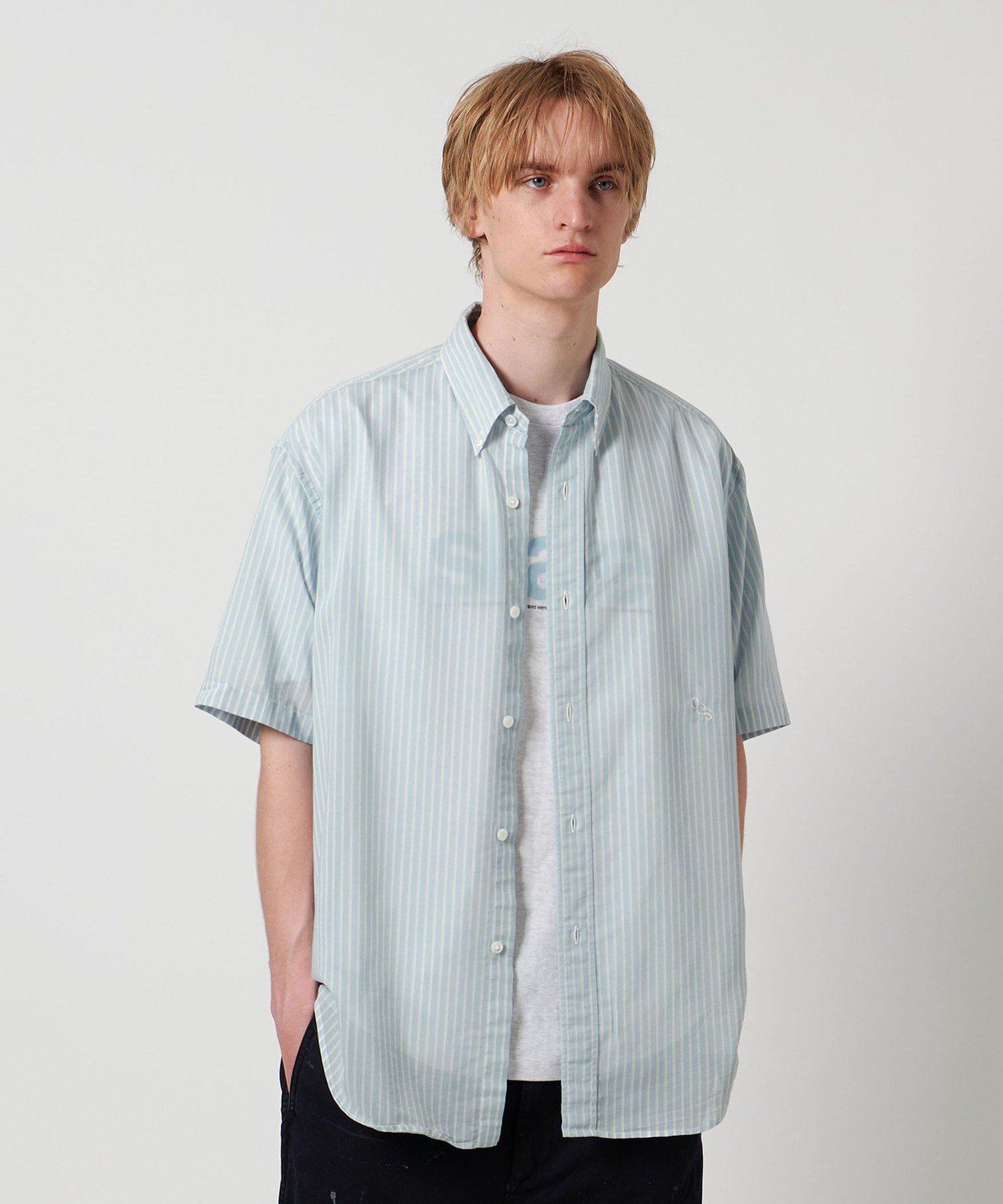 【SALE／50%OFF】California General Store ＜CGS.＞ ロー ボタンダウン ショートスリーブ シャツ ユナイテッドアローズ アウトレット トップス シャツ・ブラウス【送料無料】