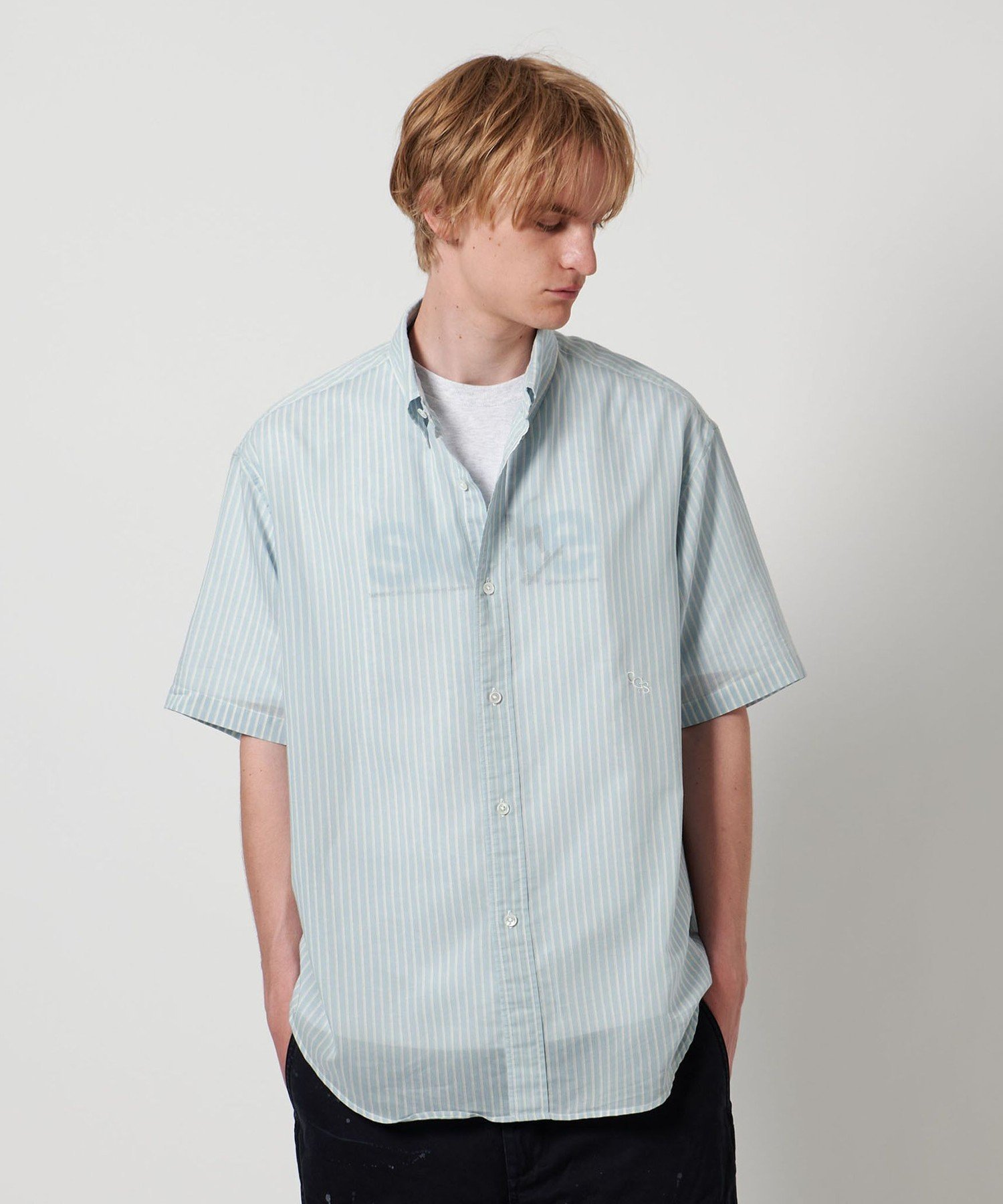 【SALE／50%OFF】California General Store ＜CGS.＞ ロー ボタンダウン ショートスリーブ シャツ ユナイテッドアローズ アウトレット トップス シャツ・ブラウス【送料無料】