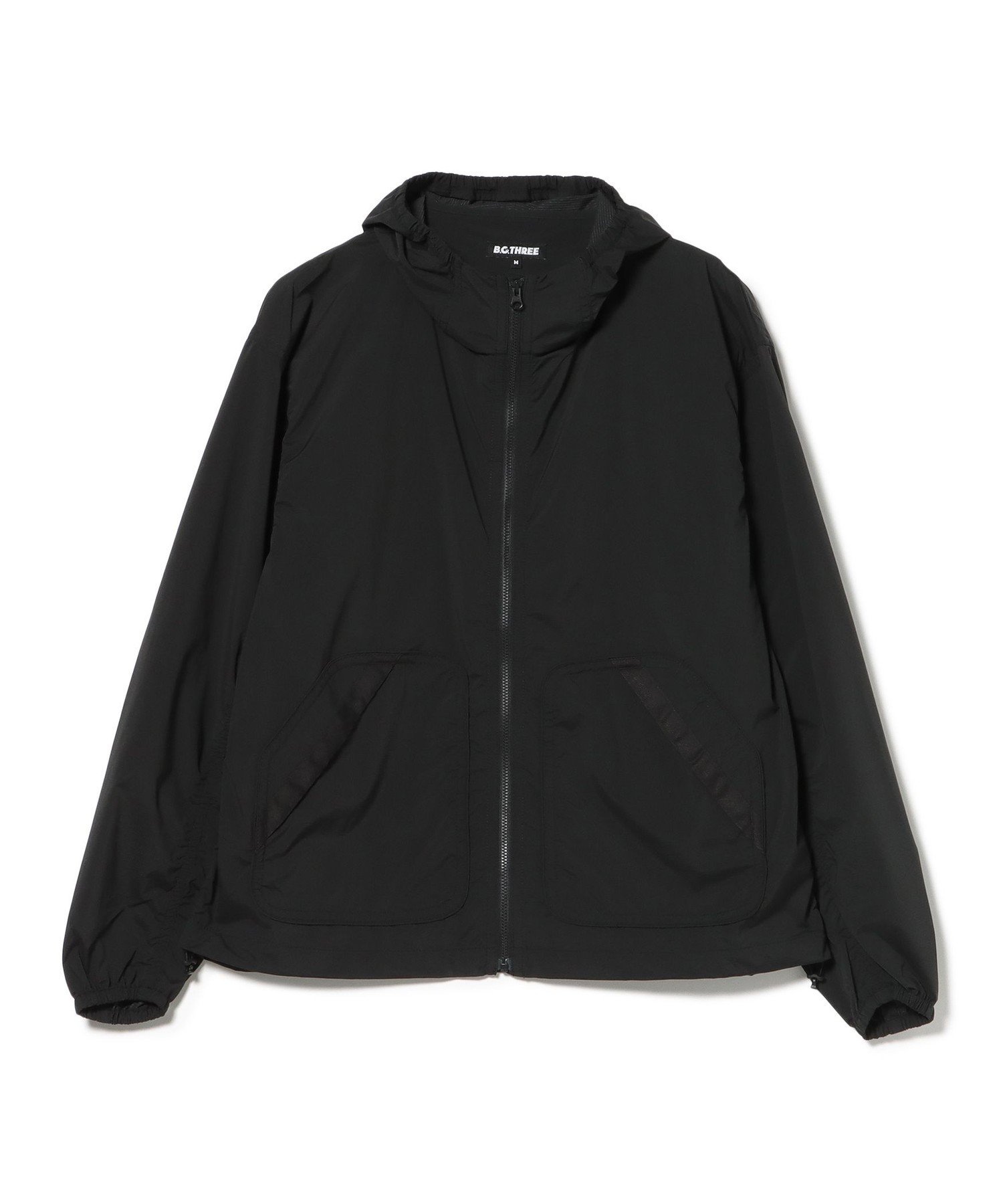 BEAMS GOLF PURPLE LABEL ＜MEN＞B.G.THREE / ALL-TIME ポケッタブル フード ブルゾン(LV.4) ビームス ゴルフ ジャケット・アウター ブルゾン・ジャンパー ブラック ネイビー【送料無料】