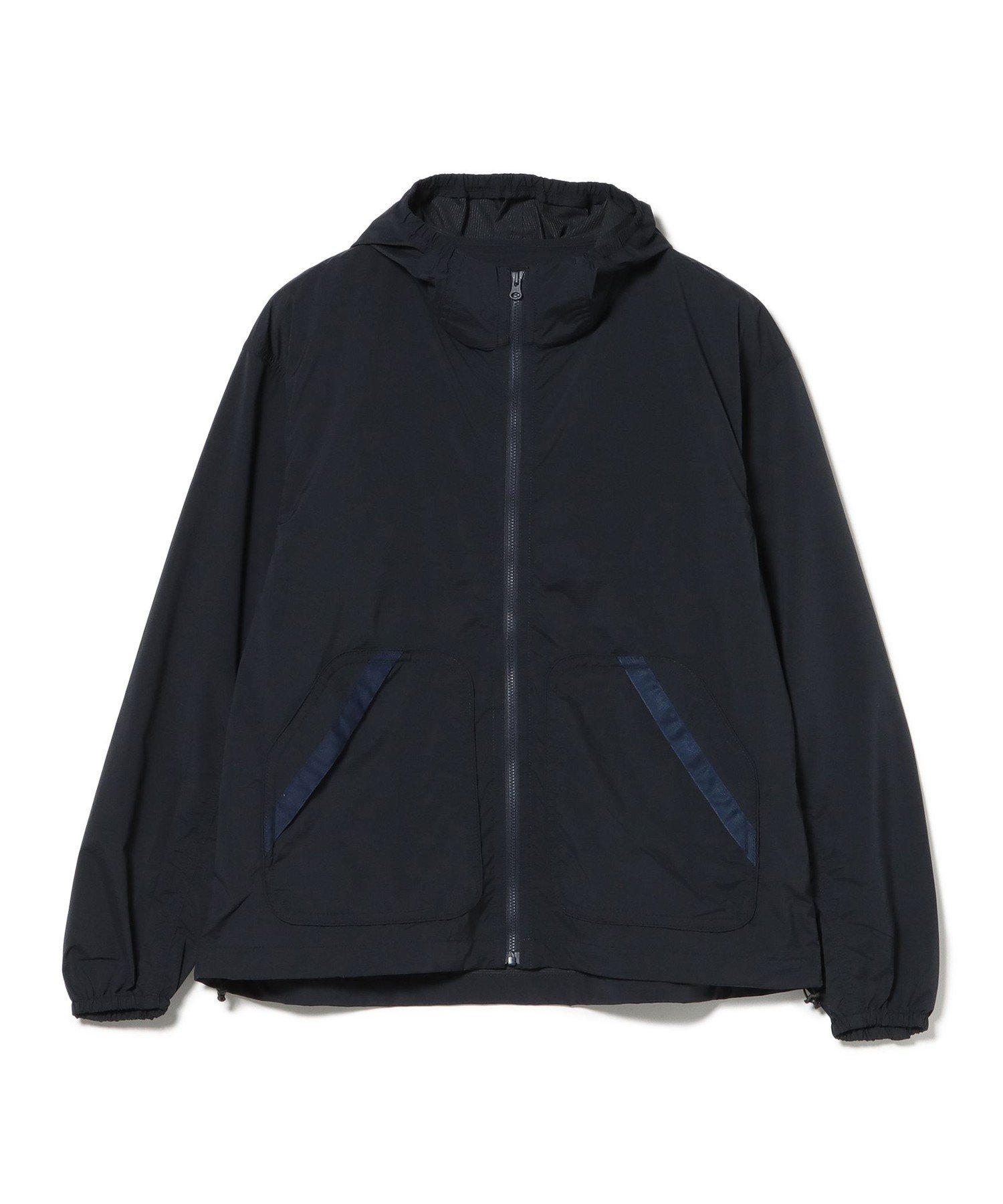 BEAMS GOLF PURPLE LABEL ＜MEN＞B.G.THREE / ALL-TIME ポケッタブル フード ブルゾン(LV.4) ビームス ゴルフ ジャケット・アウター ブルゾン・ジャンパー ブラック ネイビー【送料無料】