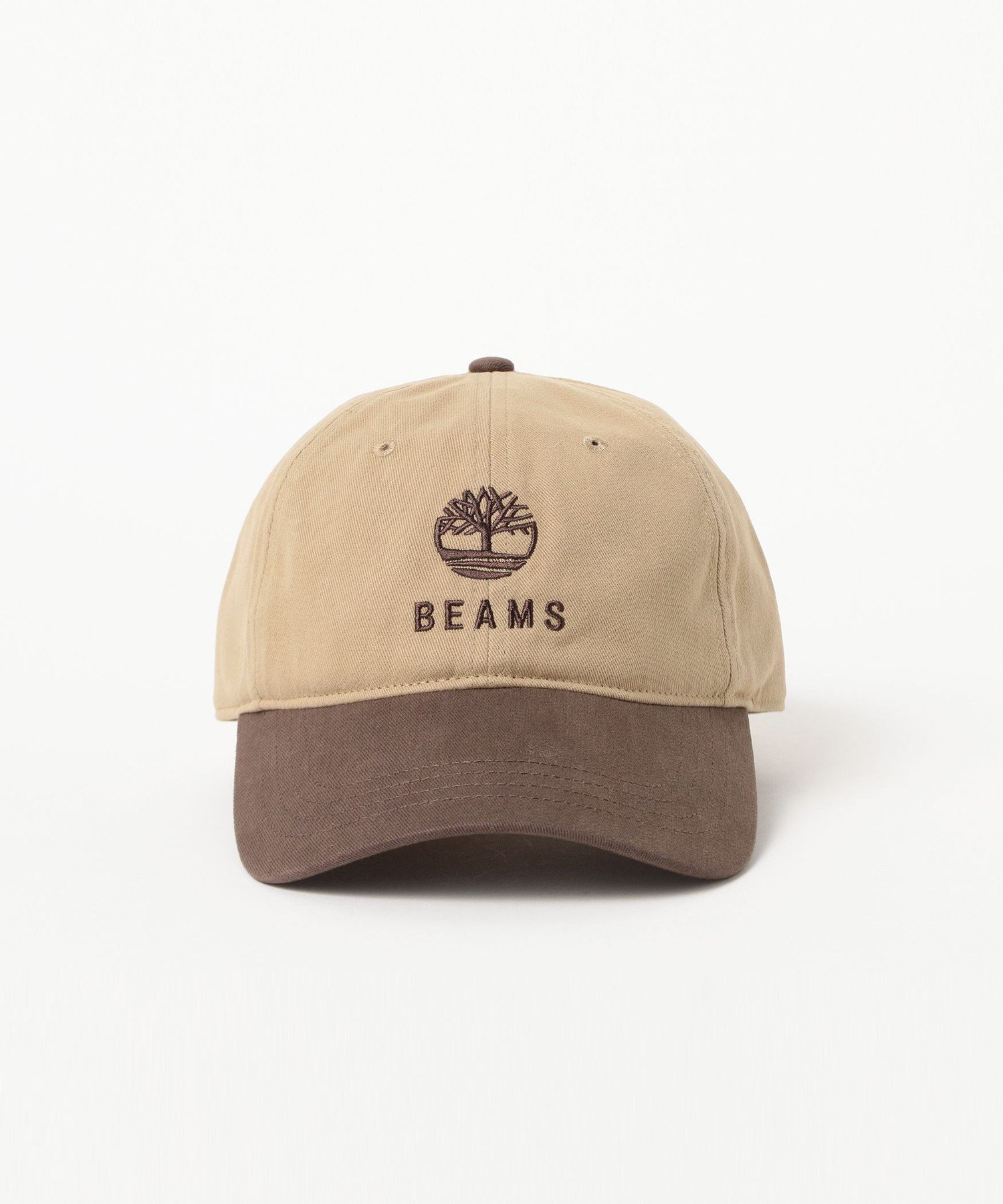 BEAMS Timb_2ToneCap_SP ビームス メン 帽子 キャップ ブラウン【送料無料】