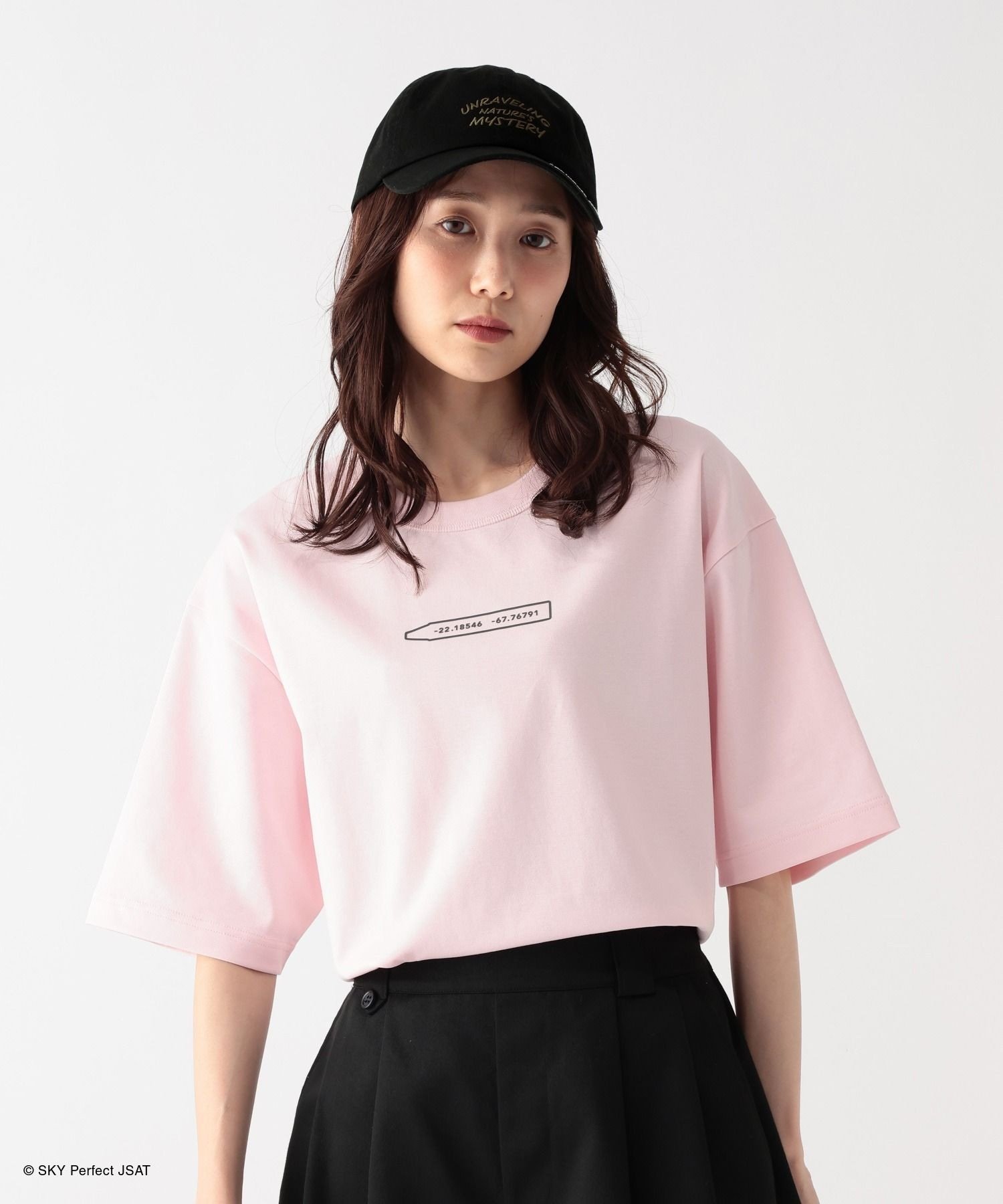 【SATELLITE CRAYON PROJECT】カラーTEE半袖/647375 グローバルワーク トップス カットソー・Tシャツ