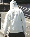1PIU1UGUALE3 RELAX 1PIU1UGUALE3 RELAX バックロゴヘビースウェットフーディー シフォン トップス パーカー・フーディー グレー ブラック ホワイト【送料無料】