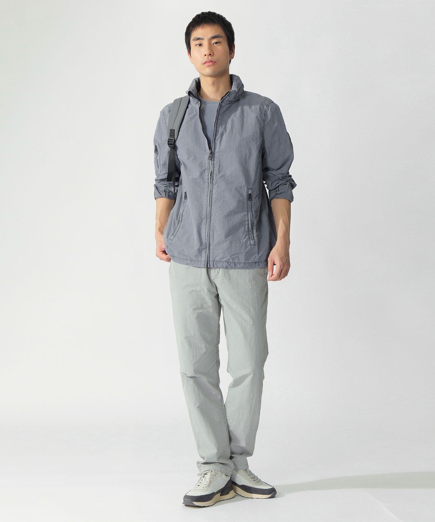 ECOALF NEO RIGI ウォッシュド ジャケット / RIGALF JACKET MAN エコアルフ ジャケット・アウター ブルゾン・ジャンパー ブルー【送料無料】