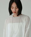 BABYLONE ナバホパール風ネックレス120cm バビロン アクセサリー・腕時計 ネックレス シルバー【送料無料】