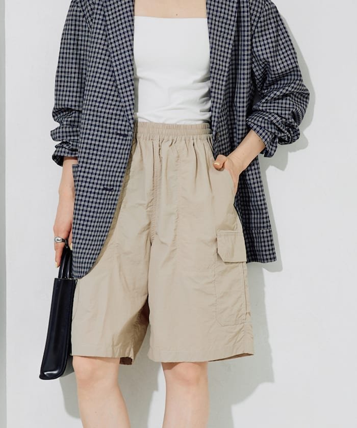 【SALE／10 OFF】FREAK 039 S STORE 限定展開 カーゴ ショーツ フリークスストア パンツ カーゴパンツ ベージュ ブラック グリーン【送料無料】