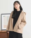 【SALE/30%OFF】earth music&ecology 2Wayフードショートコート アースミュージック&エコロジー ジャケット・アウター その他のジ...