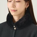 【SALE/33%OFF】BRICK HOUSE by Tokyo Shirts エコファープチマフラー マグネット付 レディース BL29I500HPAJ30A-39-M10 トーキョーシャツ ファッション雑貨 マフラー・ストール・ネックウォーマー ブラック(4)