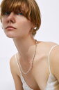 quip queint quip queint/oval chain necklace フォブ アクセサリー・腕時計 ネックレス シルバー【送料無料】