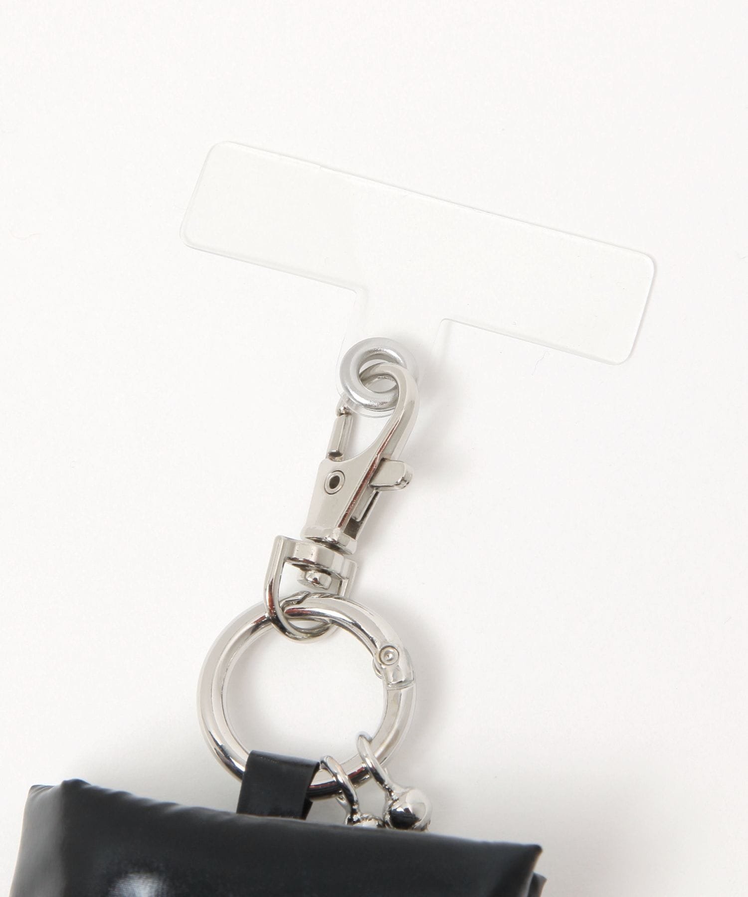 【SALE／20%OFF】GLOBAL WORK パファーカードケースチャーム/491956 グローバルワーク 財布・ポーチ・ケース コインケース・小銭入れ・札入れ ブラック ホワイト stylife-15108105 Rakuten Fashion サンプル画像3