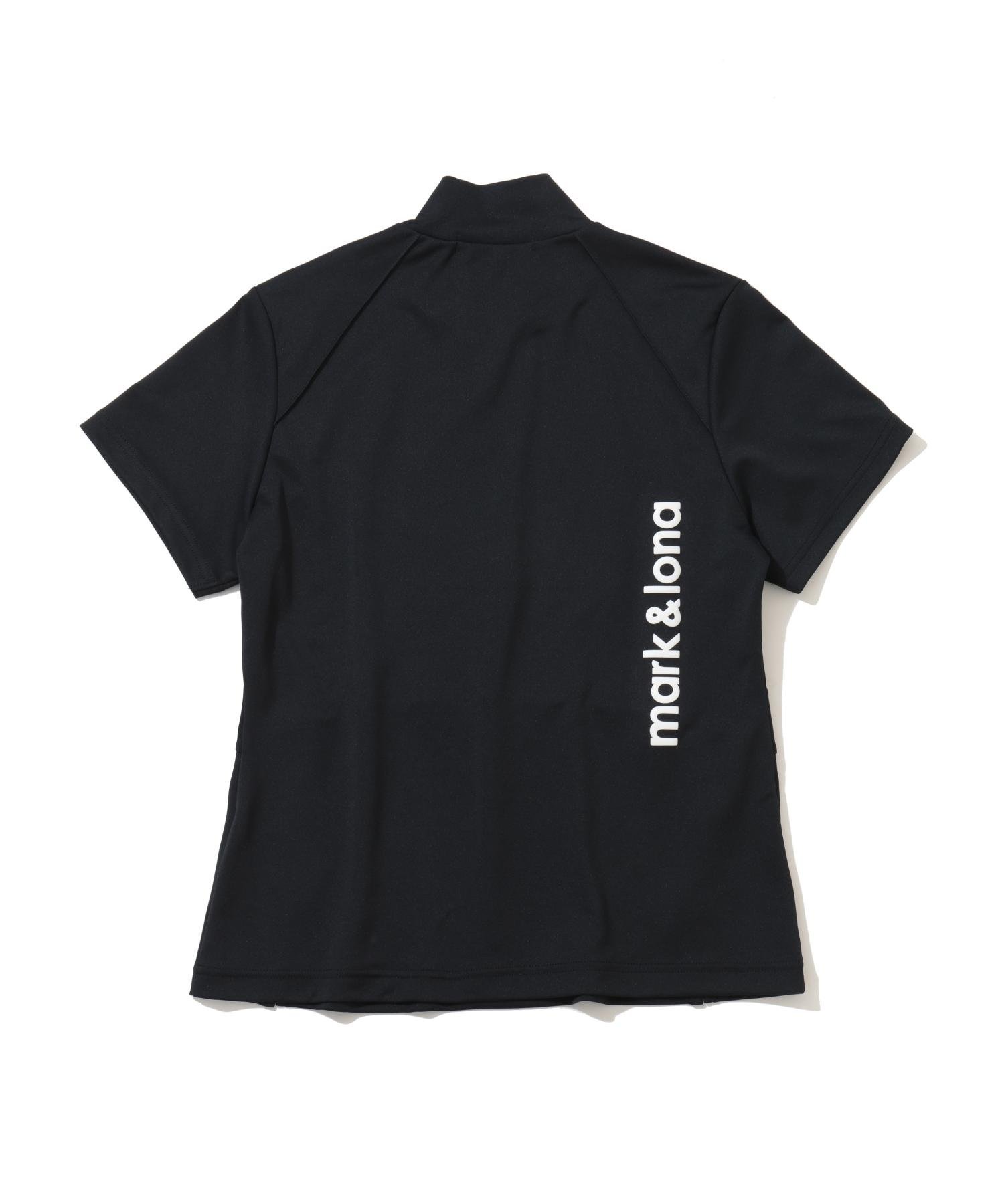 MARK & LONA Reale Crystal Mock ｜ WOMEN マークアンドロナ トップス カットソー・Tシャツ ブラック イエロー