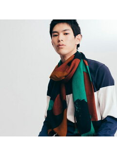 Camouflage Wool Scarf ZRSN674: Brick Camouflage Wool Scarf ZRSN674: Brick