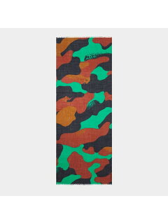 Camouflage Wool Scarf ZRSN674: Brick Camouflage Wool Scarf ZRSN674: Brick
