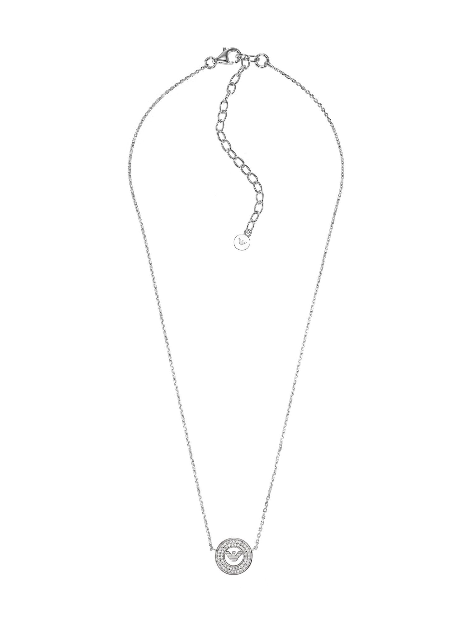 EMPORIO ARMANI Key Basics Pendant EG3585040 ウォッチステーションインターナショナル ファッション雑貨 その他のファッション雑貨 シルバー【送料無料】