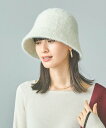 【SALE/47%OFF】LAKOLE シャギーベルハット ラコレ 帽子 ハット ブラック グレー ホワイト