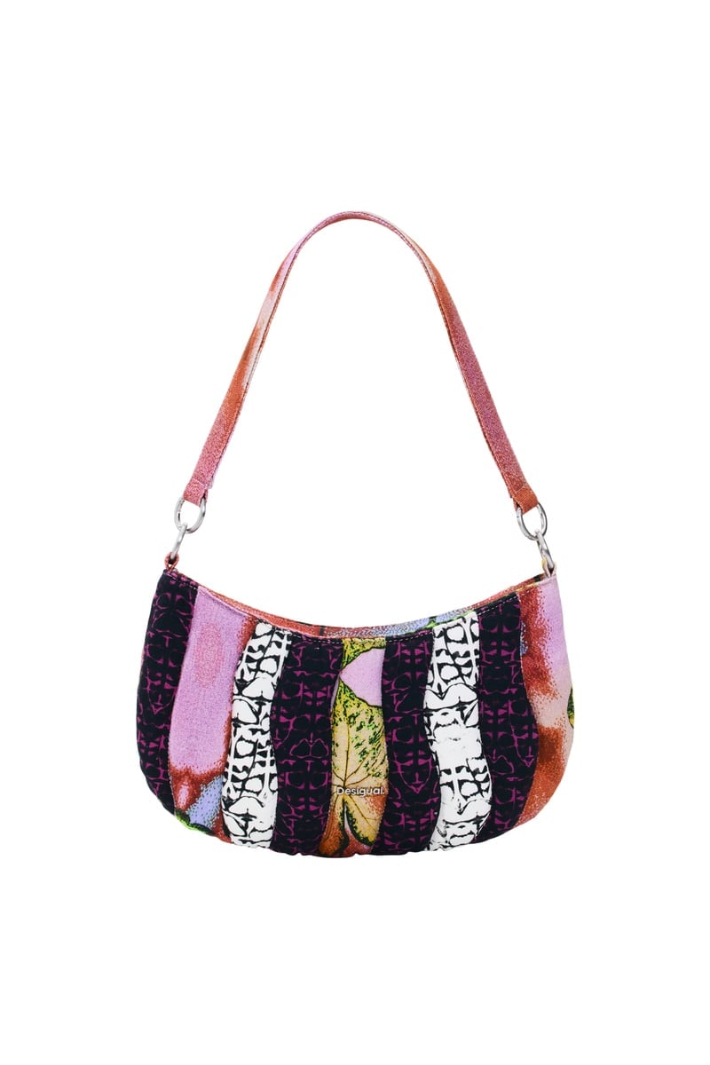 【SALE／30%OFF】Desigual ウェーブキルティングハンドバッグ デシグアル バッグ ハンドバッグ ピンク【送料無料】
