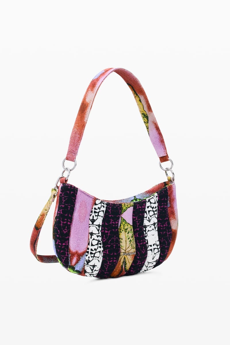 【SALE／30%OFF】Desigual ウェーブキルティングハンドバッグ デシグアル バッグ ハンドバッグ ピンク【送料無料】