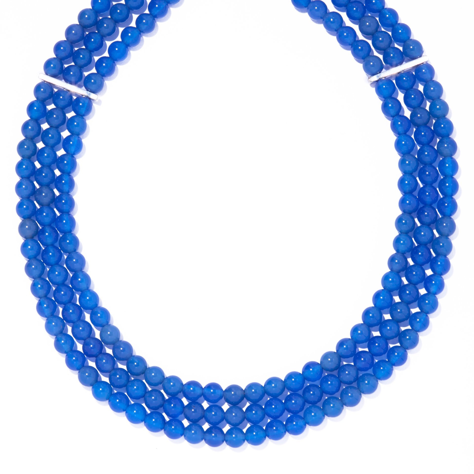 IRIS47 IRIS 47/fabiana blue agete necklace/ファビアナ ブルーアゲート ネックレス フォブ アクセサリー・腕時計 ネックレス ブルー【送料無料】