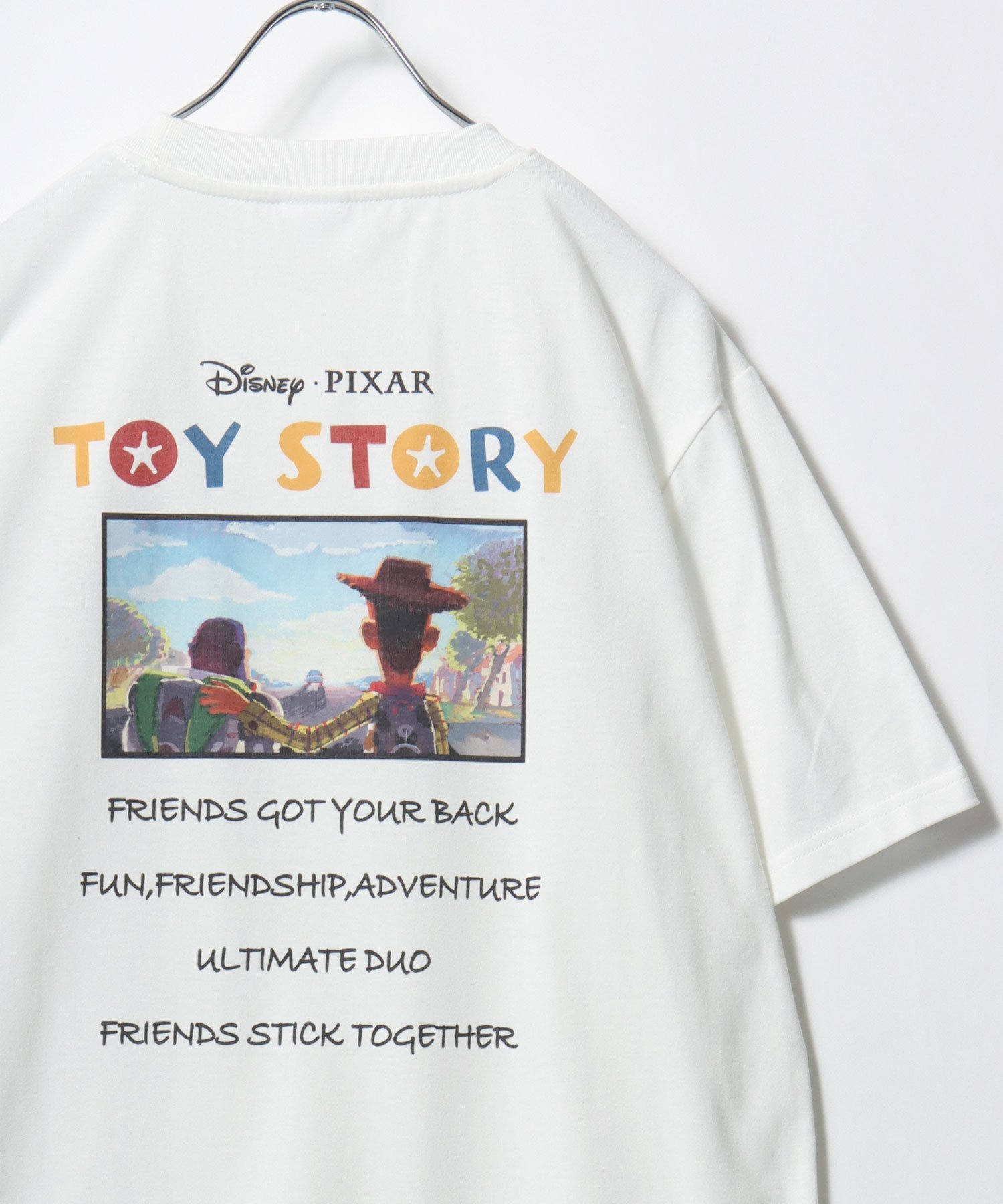 激レア☆US輸入】ディズニー トイストーリーTシャツ ブラック メンズ 